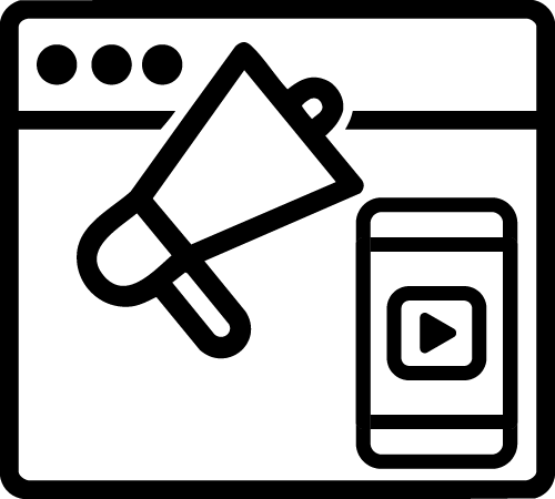 Creacion de contenido Icono